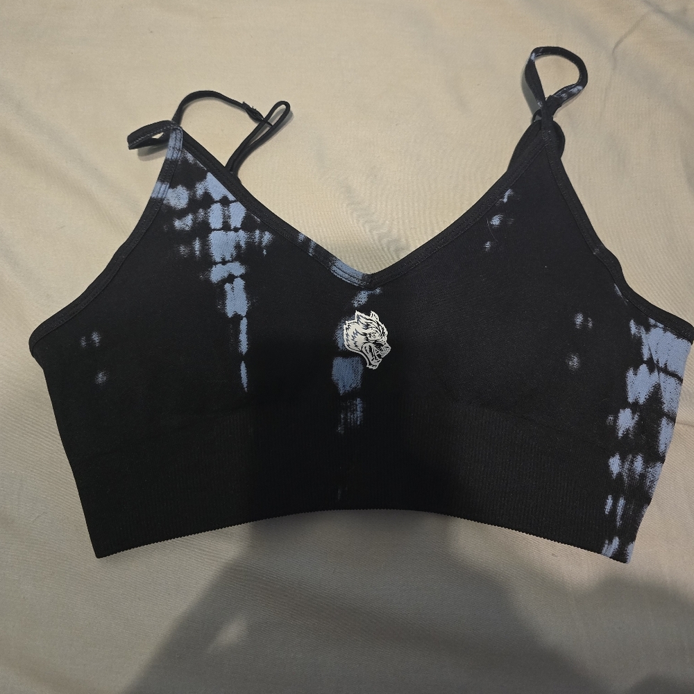 Blue Serpant Sports Bra